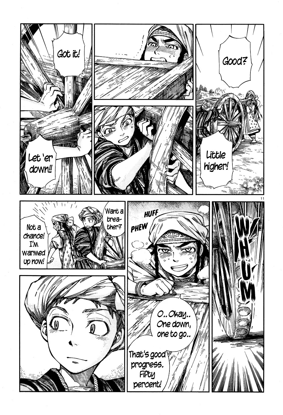 Otoyomegatari Chapter 58 page 10 - Chapter 58: Wagon Wheels
