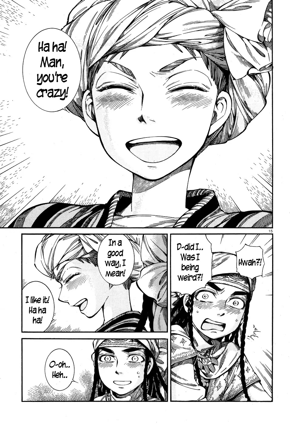 Otoyomegatari Chapter 58 page 14 - Chapter 58: Wagon Wheels