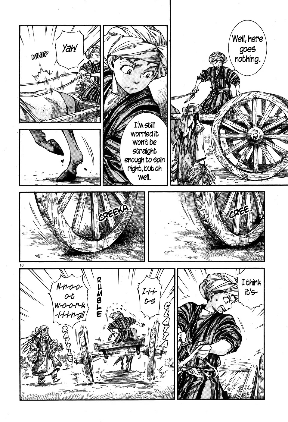 Otoyomegatari Chapter 58 page 15 - Chapter 58: Wagon Wheels