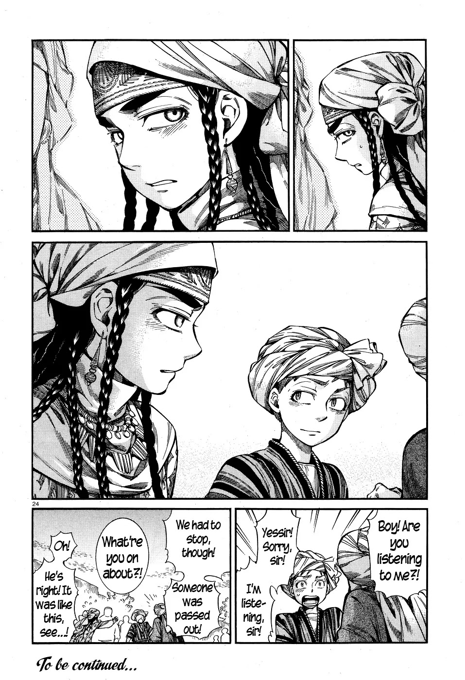 Otoyomegatari Chapter 58 page 22 - Chapter 58: Wagon Wheels