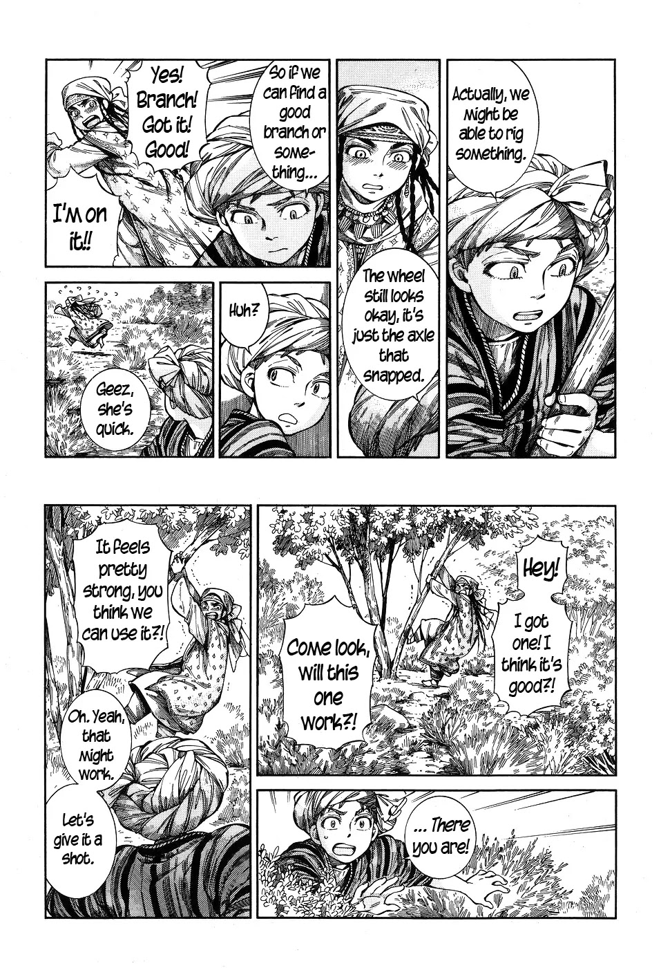 Otoyomegatari Chapter 58 page 6 - Chapter 58: Wagon Wheels