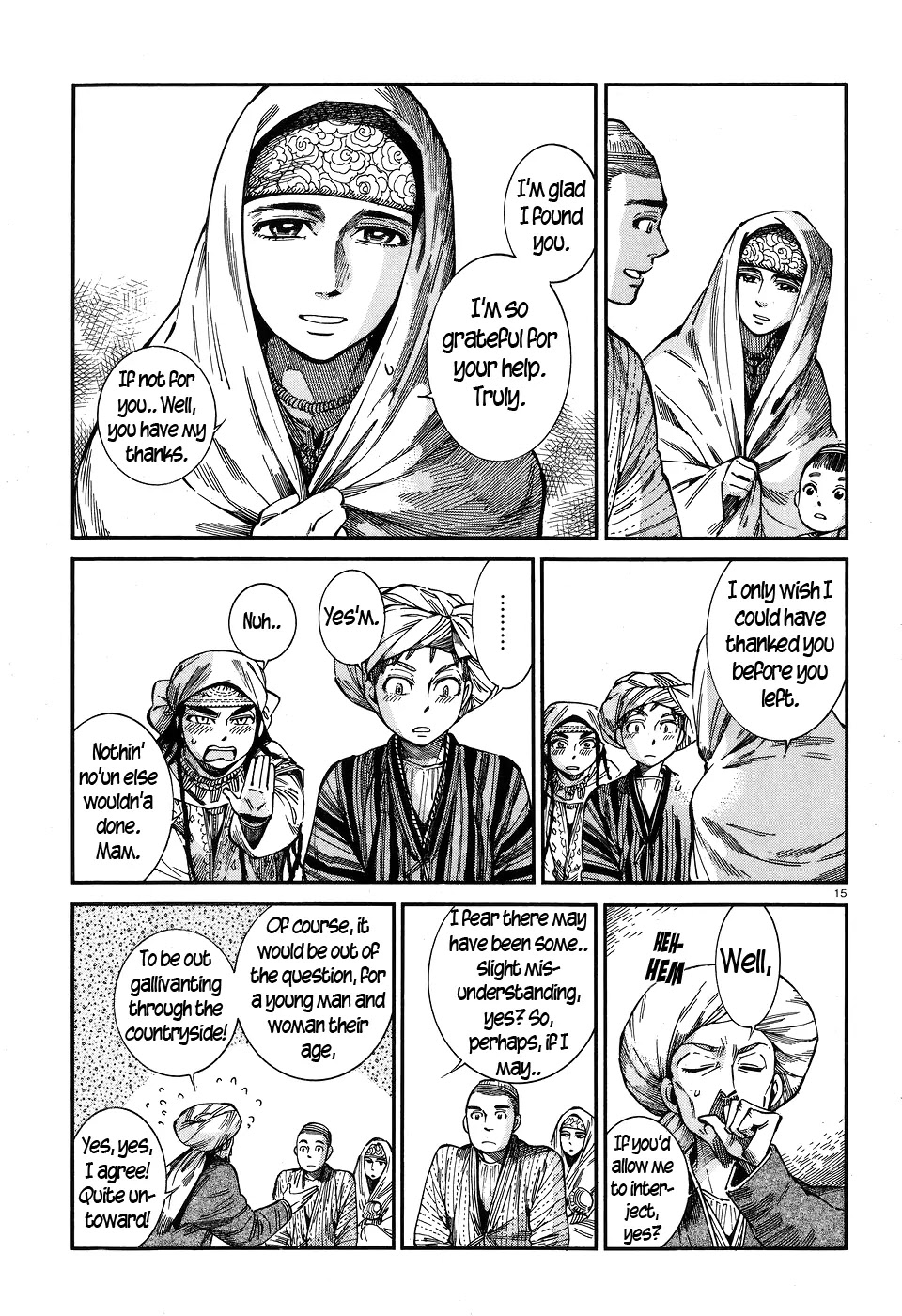 Otoyomegatari Chapter 59 page 15 - Chapter 59: The Visitor