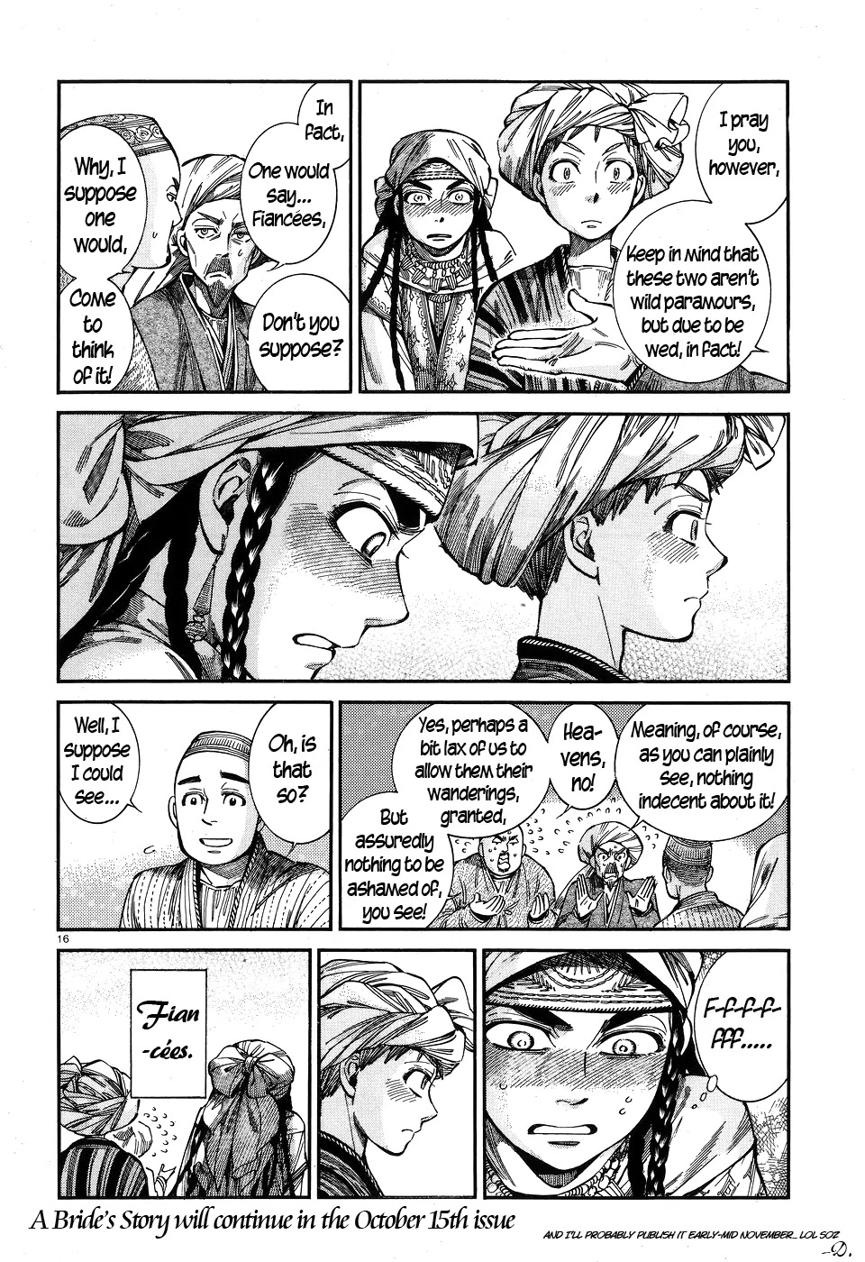 Otoyomegatari Chapter 59 page 16 - Chapter 59: The Visitor
