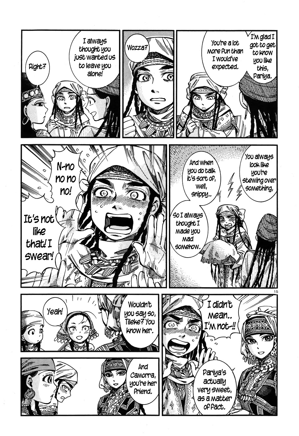 Otoyomegatari Chapter 60 page 14 - Chapter 60: Sewing Circle
