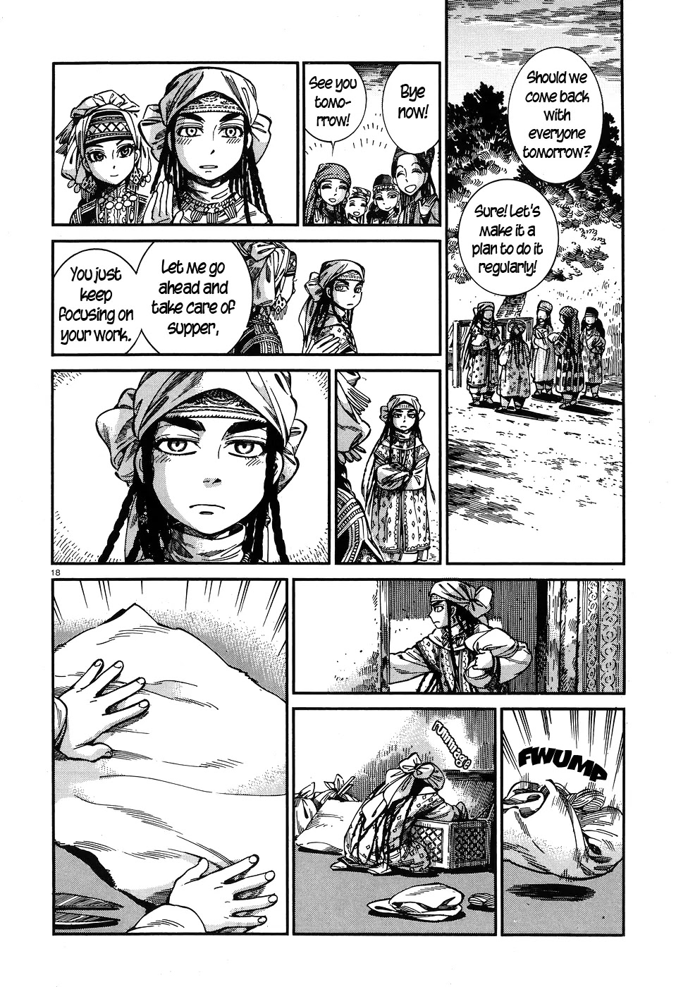 Otoyomegatari Chapter 60 page 17 - Chapter 60: Sewing Circle