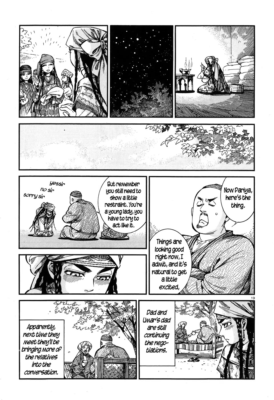 Otoyomegatari Chapter 60 page 18 - Chapter 60: Sewing Circle