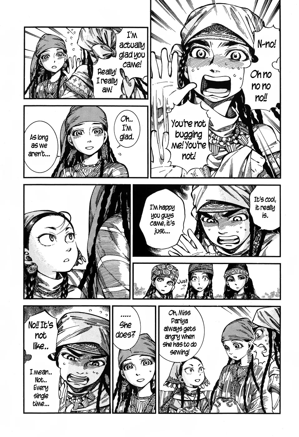 Otoyomegatari Chapter 60 page 5 - Chapter 60: Sewing Circle