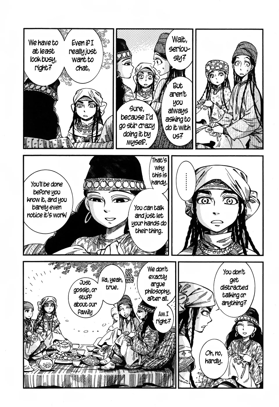 Otoyomegatari Chapter 60 page 7 - Chapter 60: Sewing Circle