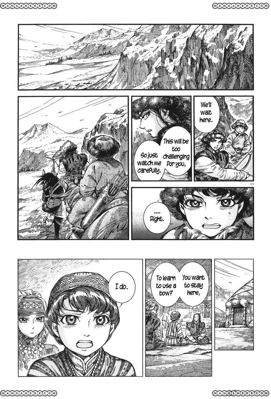 Otoyomegatari Chapter 62 page 11 - Chapter 62: Wild Game
