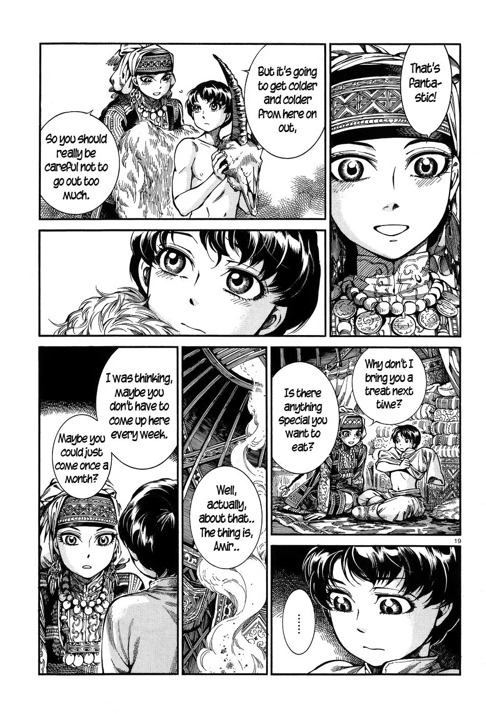 Otoyomegatari Chapter 63 page 19 - Chapter 63: Golden Eagle