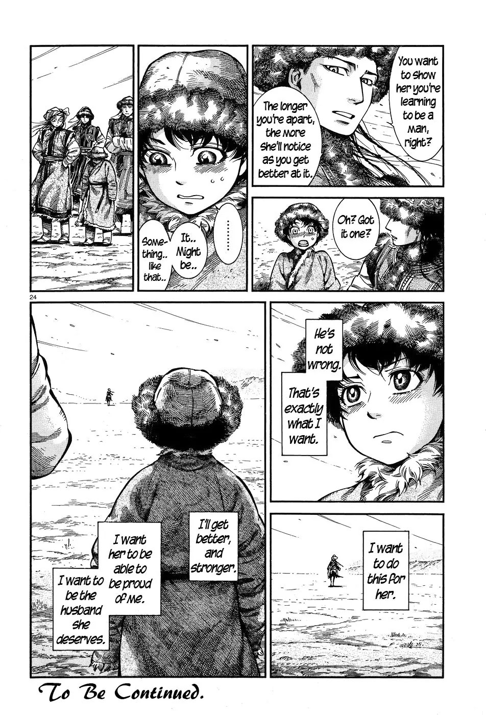 Otoyomegatari Chapter 63 page 24 - Chapter 63: Golden Eagle