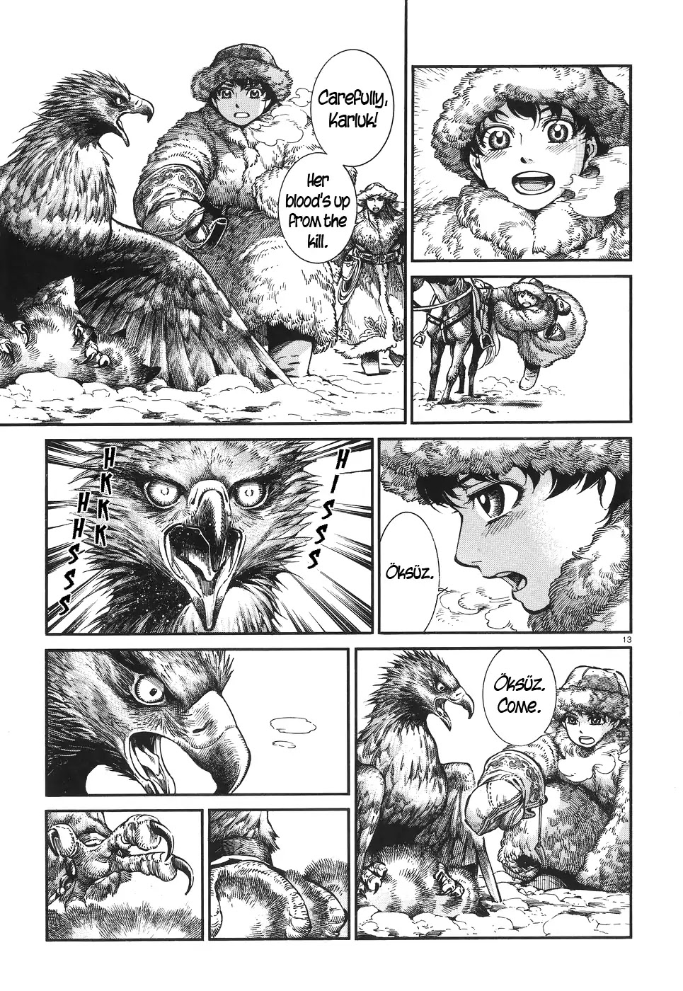 Otoyomegatari Chapter 65 page 12 - Chapter 65: Mounted Falconry