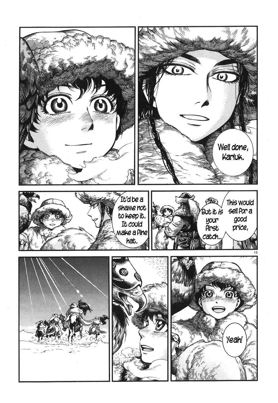 Otoyomegatari Chapter 65 page 14 - Chapter 65: Mounted Falconry
