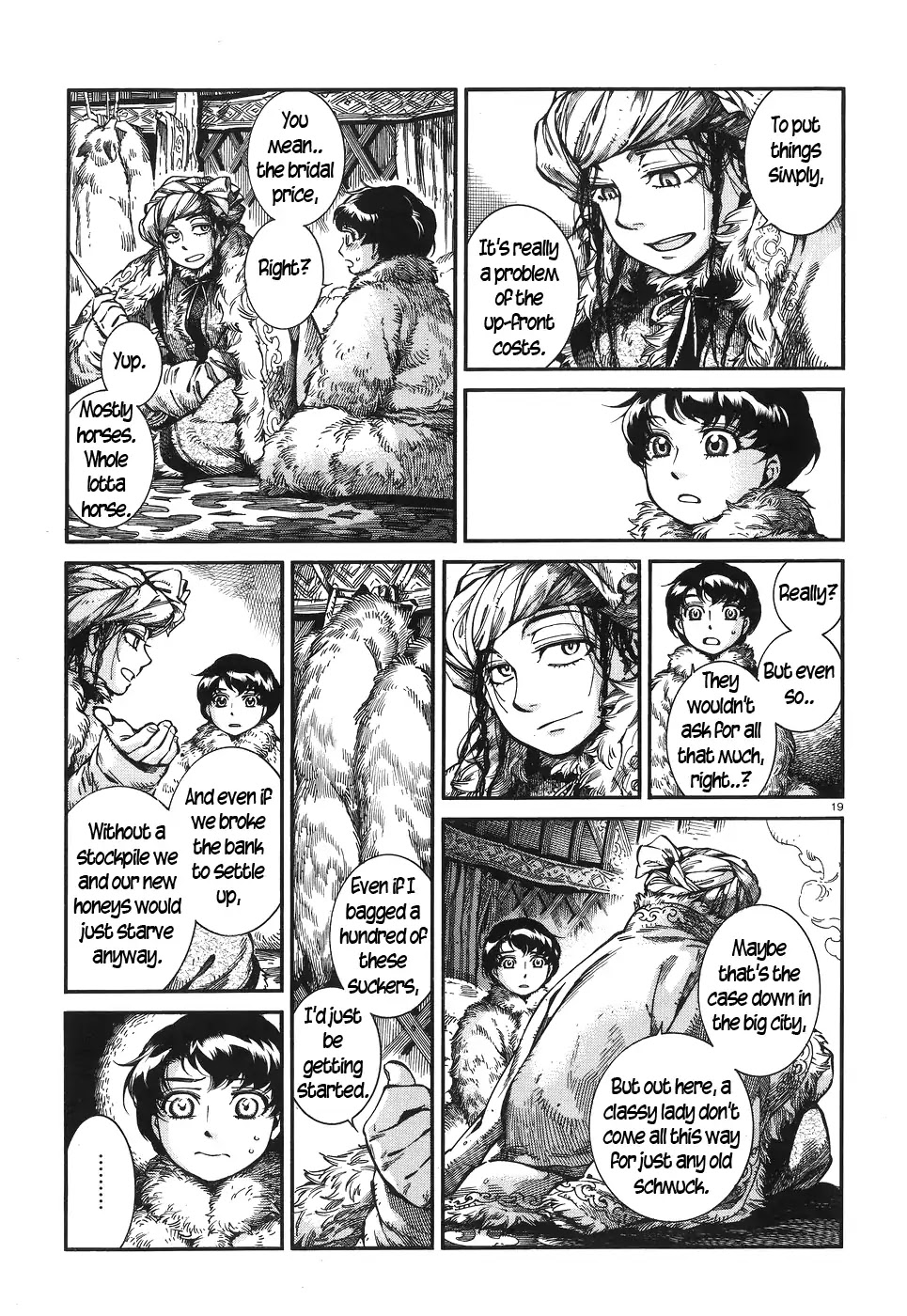 Otoyomegatari Chapter 65 page 18 - Chapter 65: Mounted Falconry