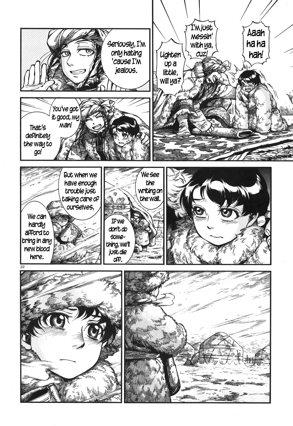 Otoyomegatari Chapter 65 page 21 - Chapter 65: Mounted Falconry