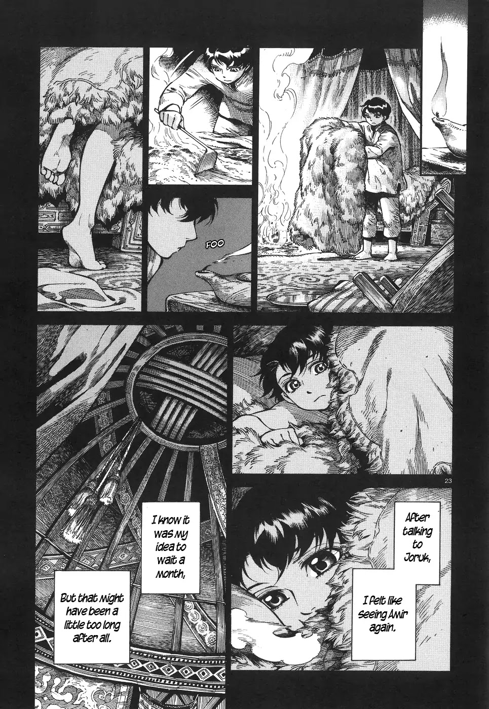 Otoyomegatari Chapter 65 page 22 - Chapter 65: Mounted Falconry