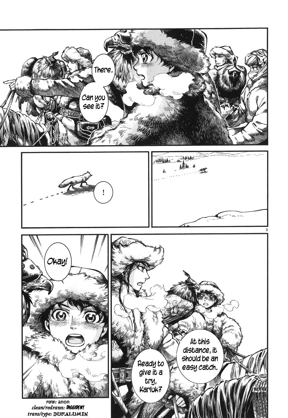 Otoyomegatari Chapter 65 page 4 - Chapter 65: Mounted Falconry