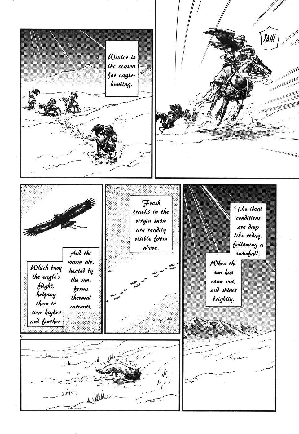 Otoyomegatari Chapter 65 page 5 - Chapter 65: Mounted Falconry