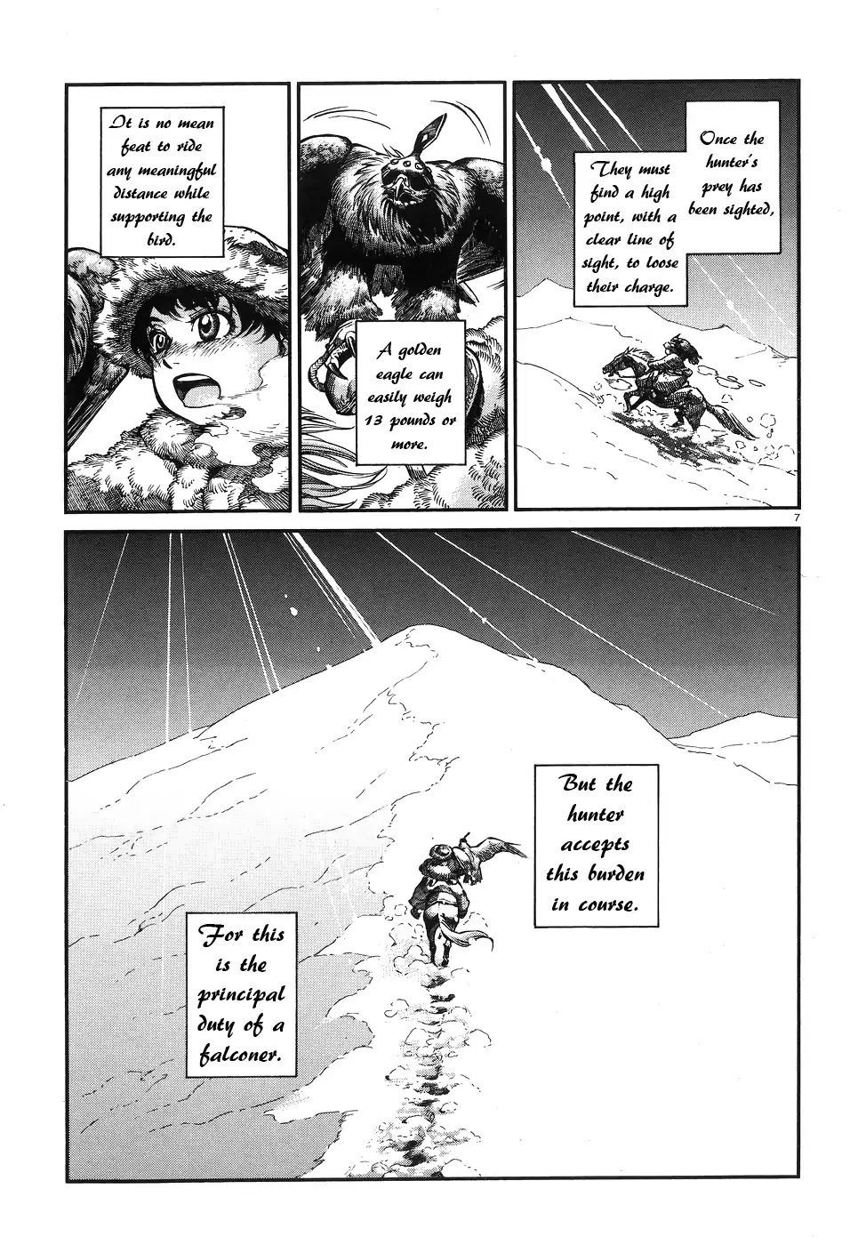 Otoyomegatari Chapter 65 page 6 - Chapter 65: Mounted Falconry