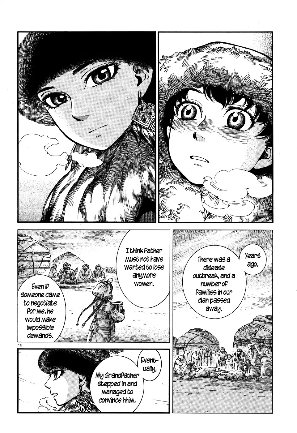 Otoyomegatari Chapter 66 page 11 - Chapter 66: Horsewatching