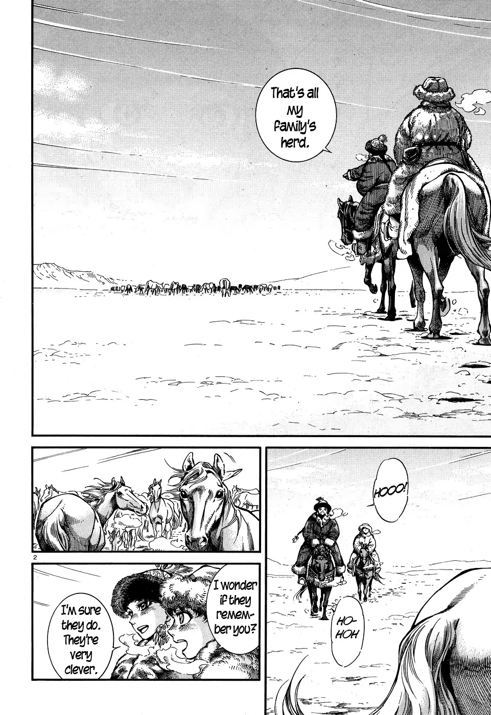 Otoyomegatari Chapter 66 page 2 - Chapter 66: Horsewatching