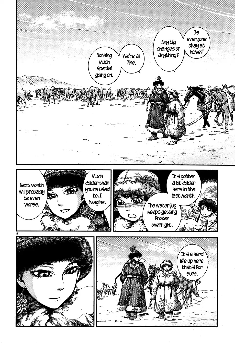 Otoyomegatari Chapter 66 page 7 - Chapter 66: Horsewatching