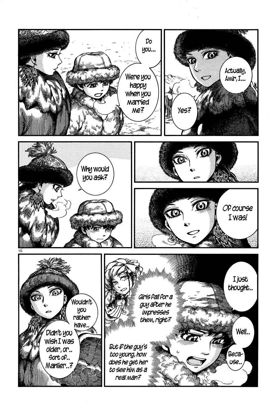 Otoyomegatari Chapter 66 page 9 - Chapter 66: Horsewatching