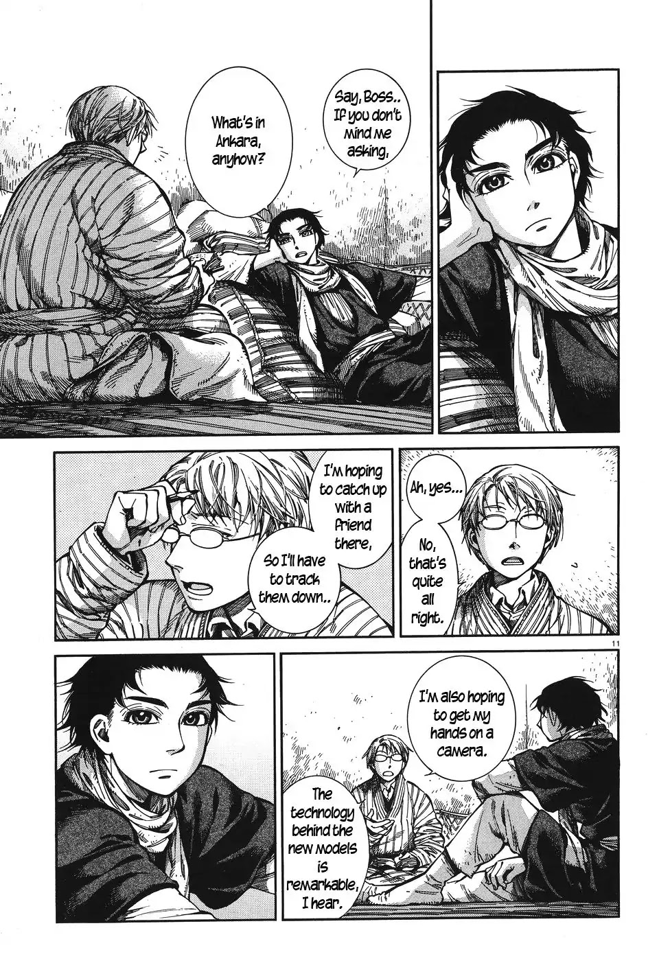 Otoyomegatari Chapter 67 page 11 - Chapter 67: Little Town on the Border