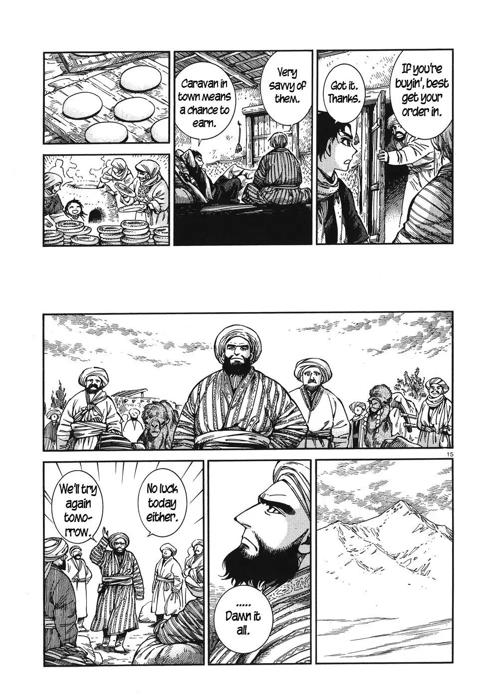 Otoyomegatari Chapter 67 page 15 - Chapter 67: Little Town on the Border