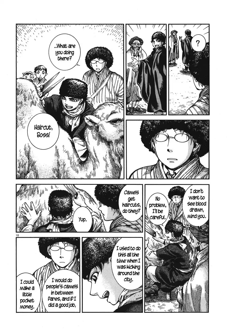Otoyomegatari Chapter 67 page 18 - Chapter 67: Little Town on the Border