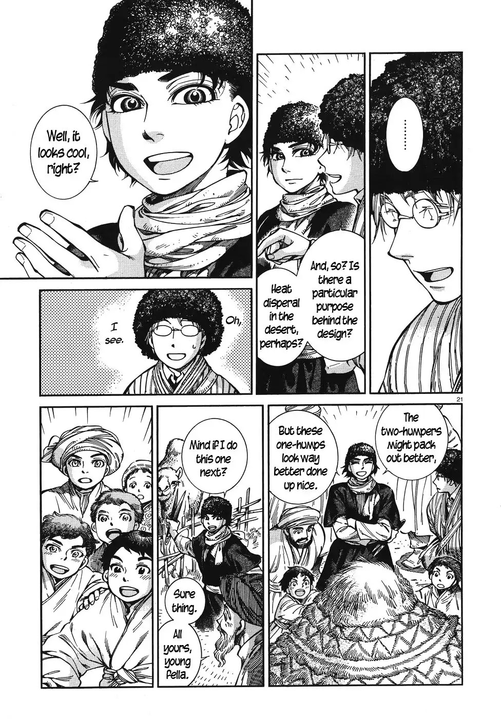 Otoyomegatari Chapter 67 page 21 - Chapter 67: Little Town on the Border