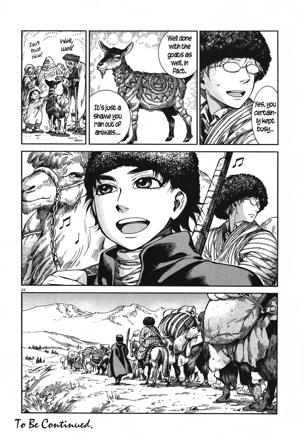 Otoyomegatari Chapter 67 page 24 - Chapter 67: Little Town on the Border