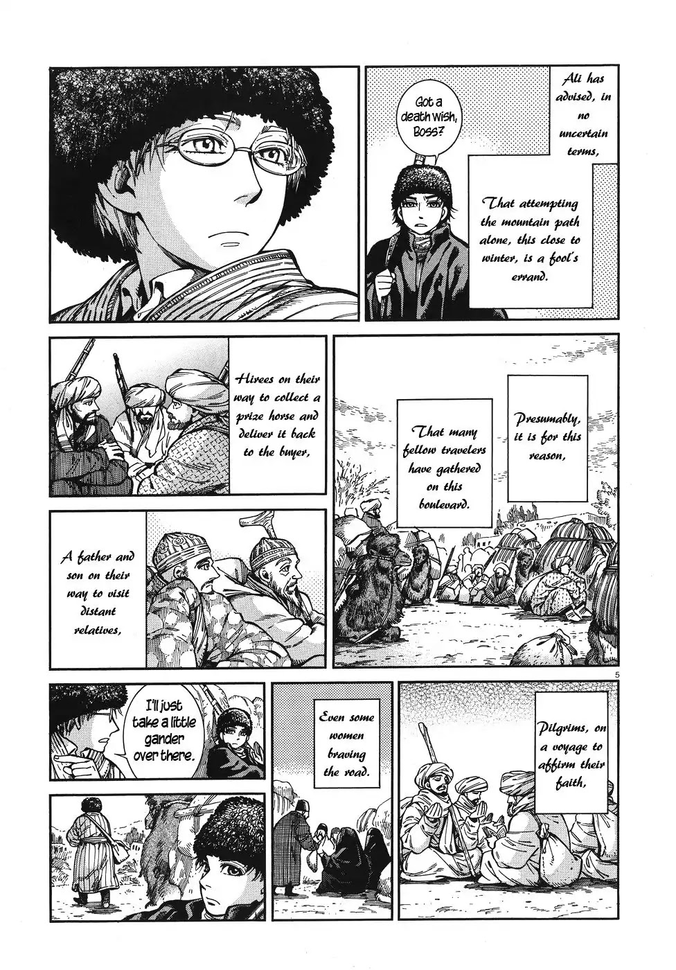 Otoyomegatari Chapter 67 page 5 - Chapter 67: Little Town on the Border