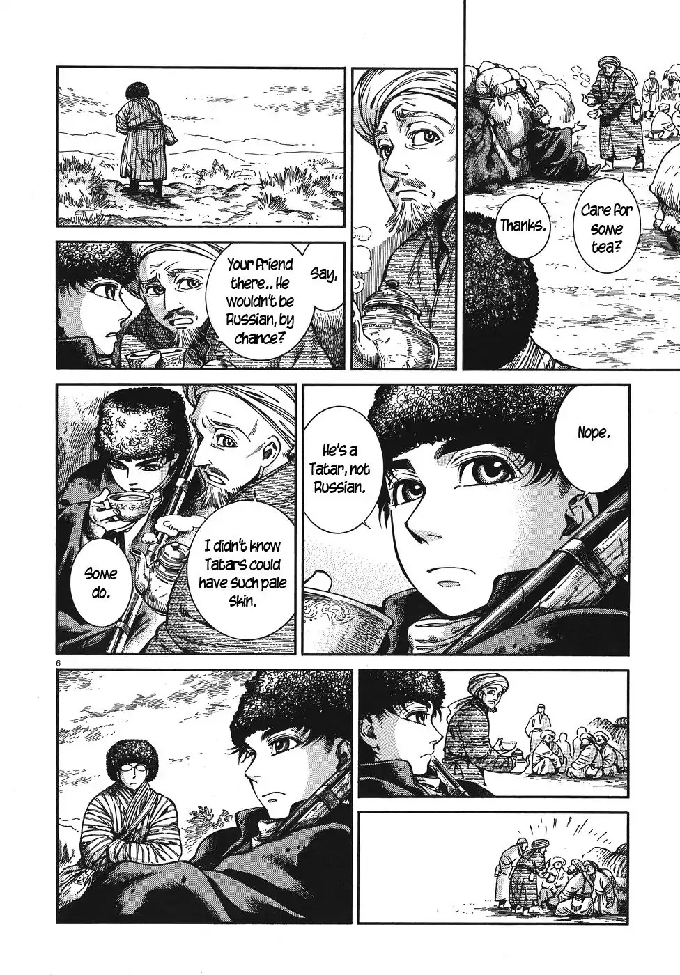 Otoyomegatari Chapter 67 page 6 - Chapter 67: Little Town on the Border