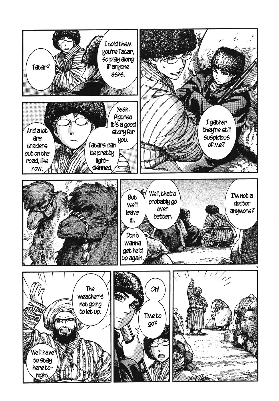 Otoyomegatari Chapter 67 page 7 - Chapter 67: Little Town on the Border
