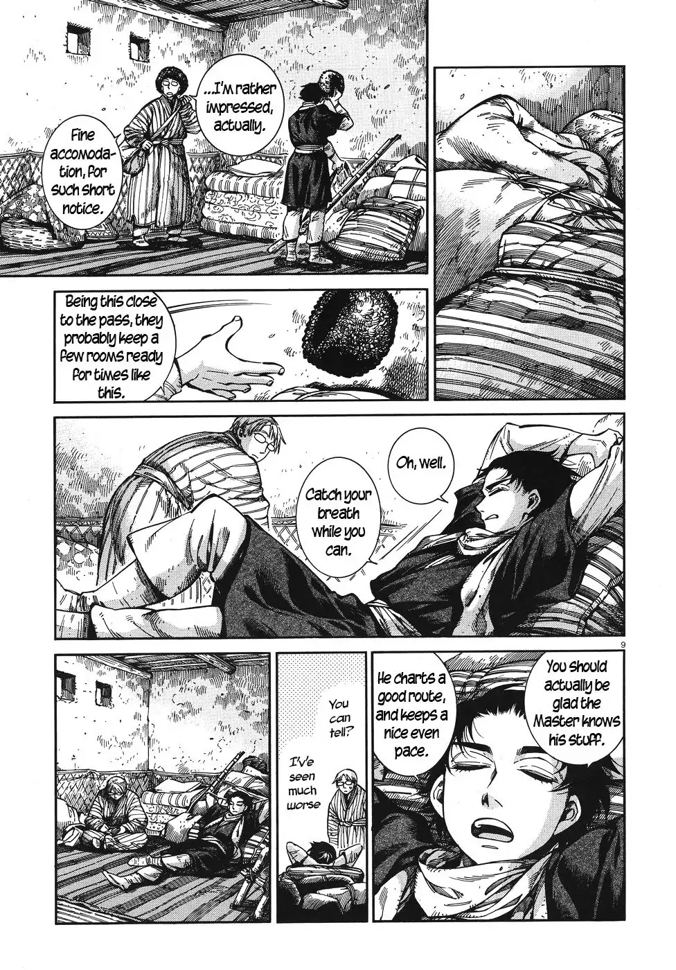 Otoyomegatari Chapter 67 page 9 - Chapter 67: Little Town on the Border