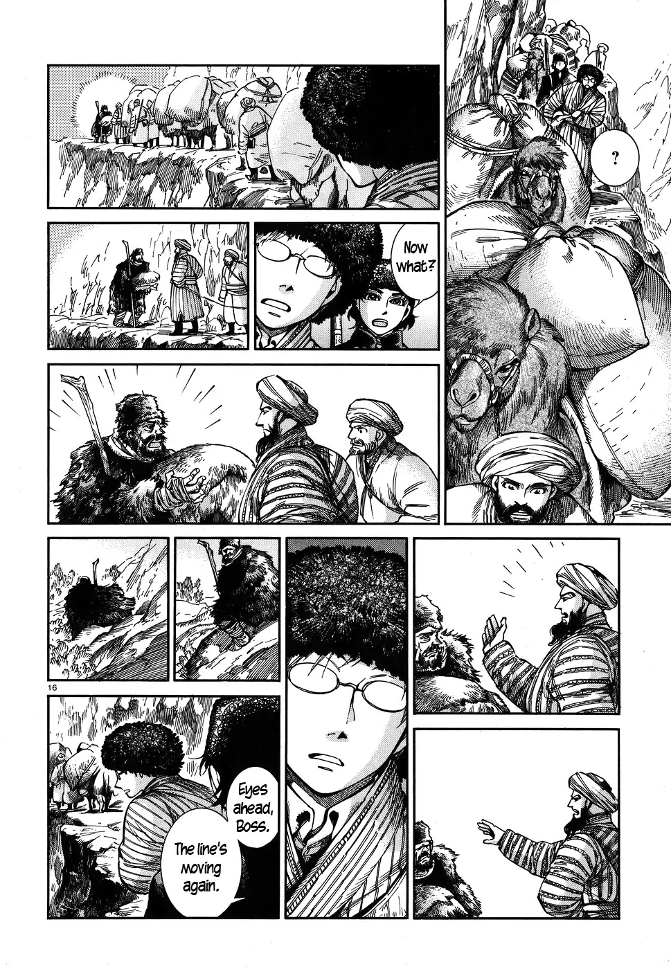 Otoyomegatari Chapter 68 page 16 - Chapter 68: Mountain Road