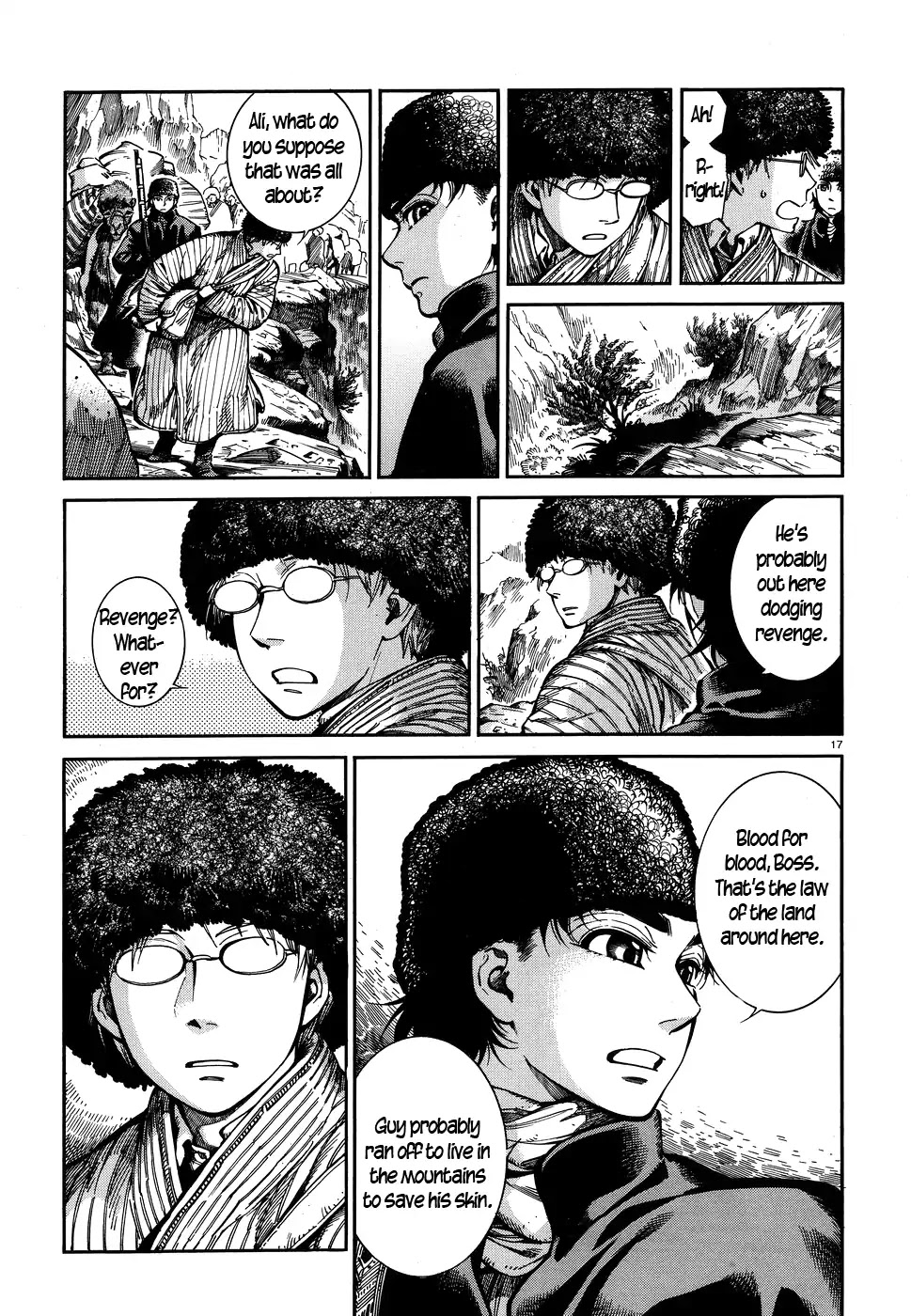 Otoyomegatari Chapter 68 page 17 - Chapter 68: Mountain Road