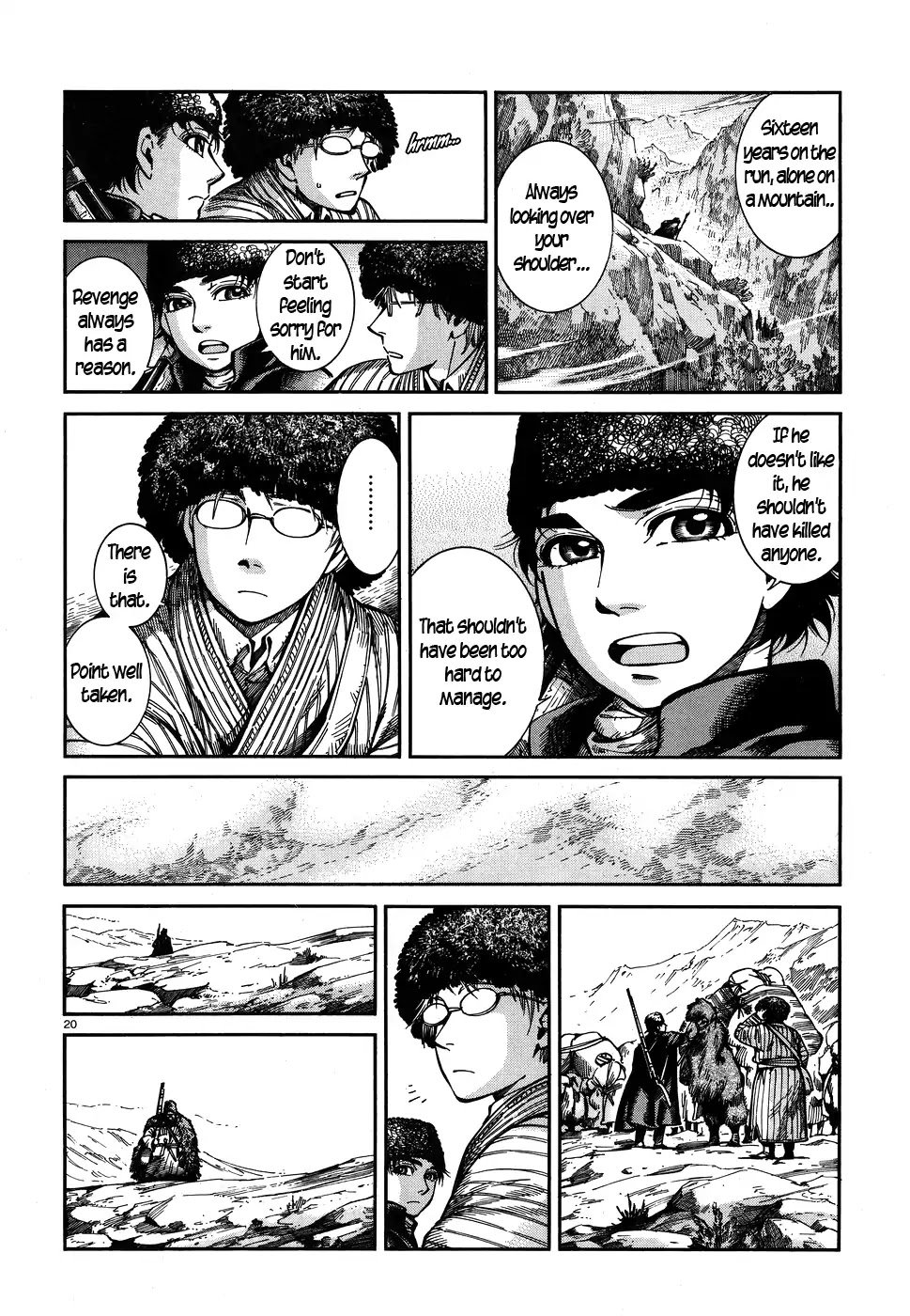 Otoyomegatari Chapter 68 page 20 - Chapter 68: Mountain Road