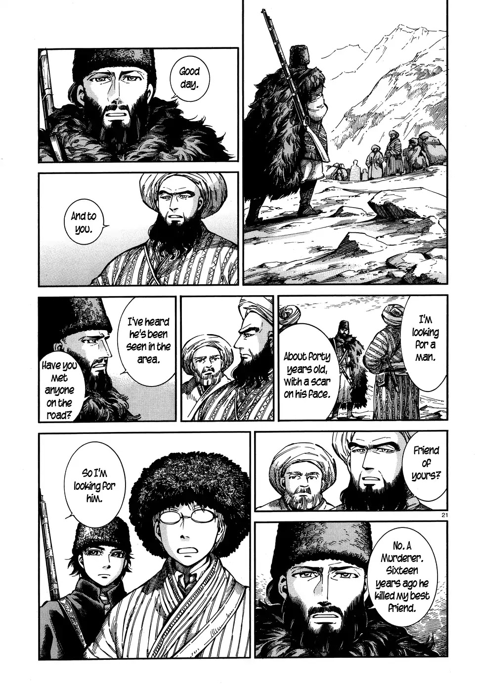 Otoyomegatari Chapter 68 page 21 - Chapter 68: Mountain Road