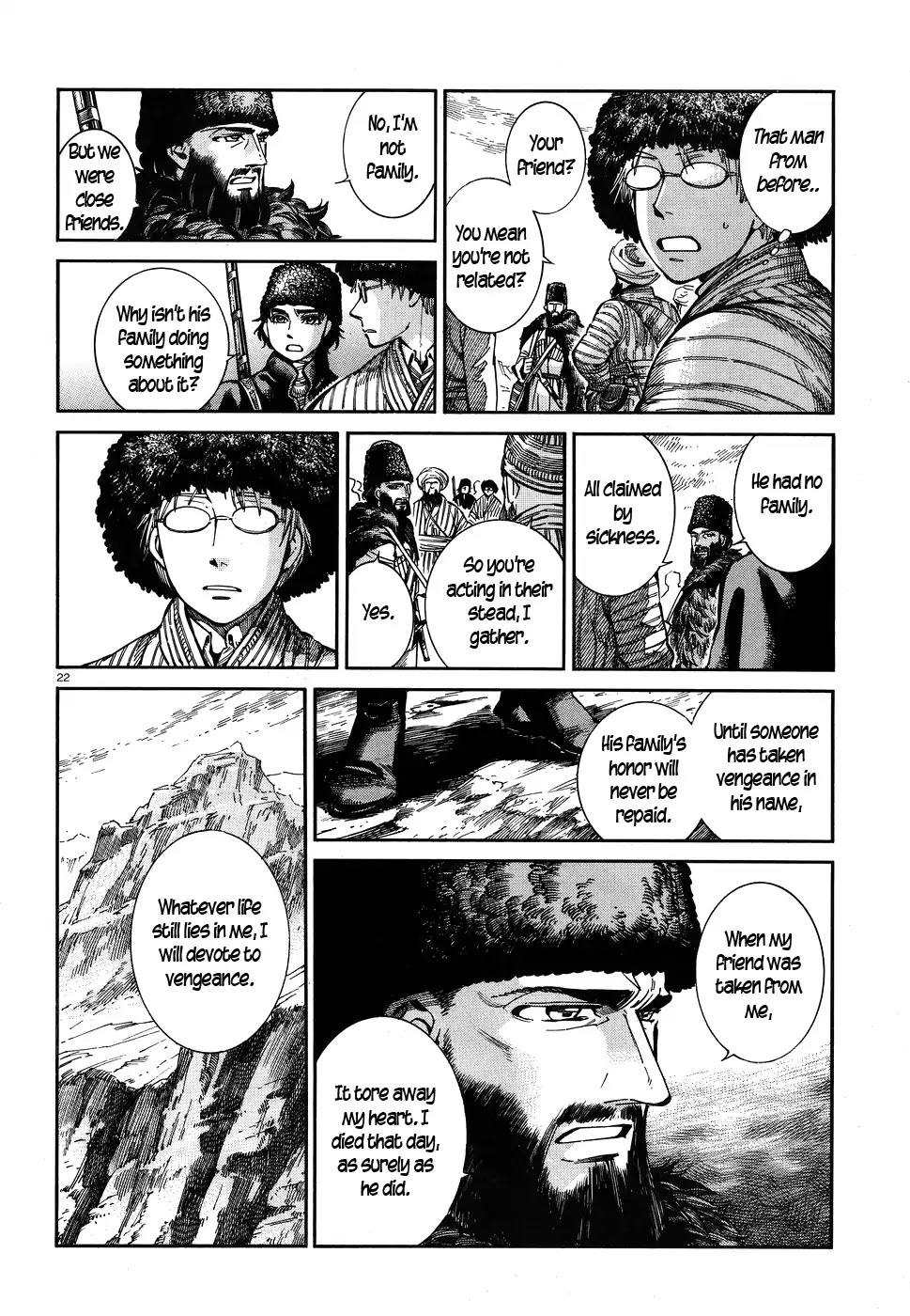 Otoyomegatari Chapter 68 page 22 - Chapter 68: Mountain Road