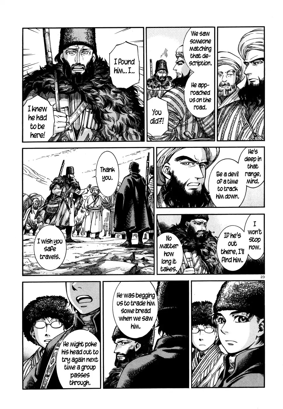 Otoyomegatari Chapter 68 page 23 - Chapter 68: Mountain Road