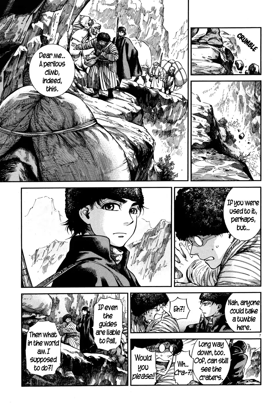 Otoyomegatari Chapter 68 page 7 - Chapter 68: Mountain Road