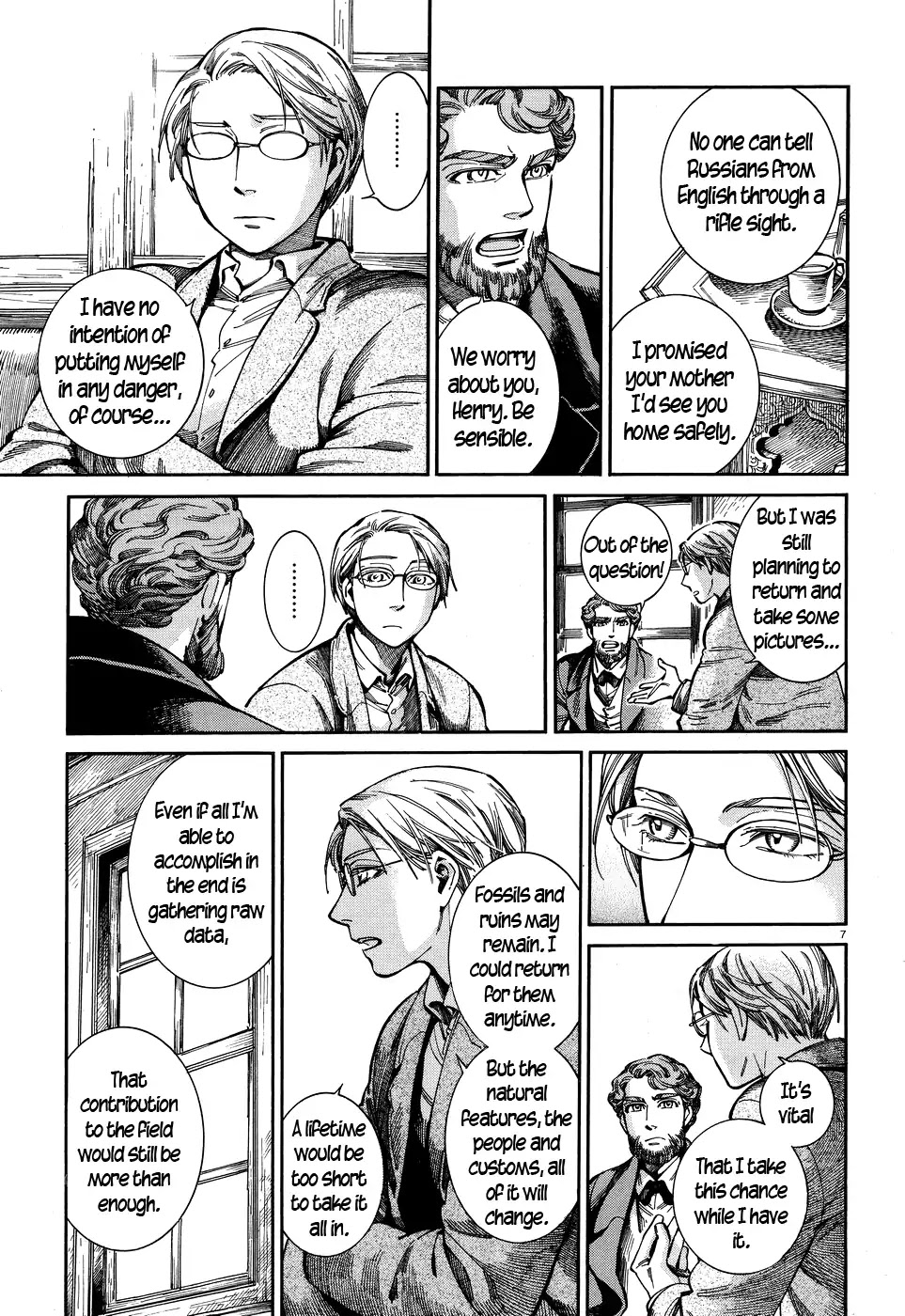 Otoyomegatari Chapter 69 page 7 - Chapter 69: Reunion
