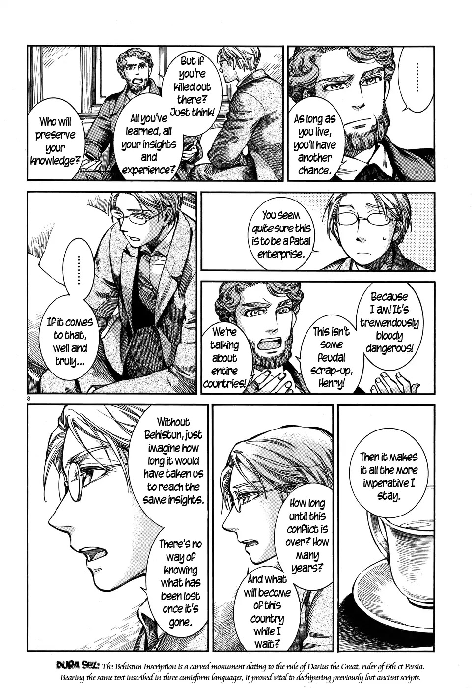 Otoyomegatari Chapter 69 page 8 - Chapter 69: Reunion