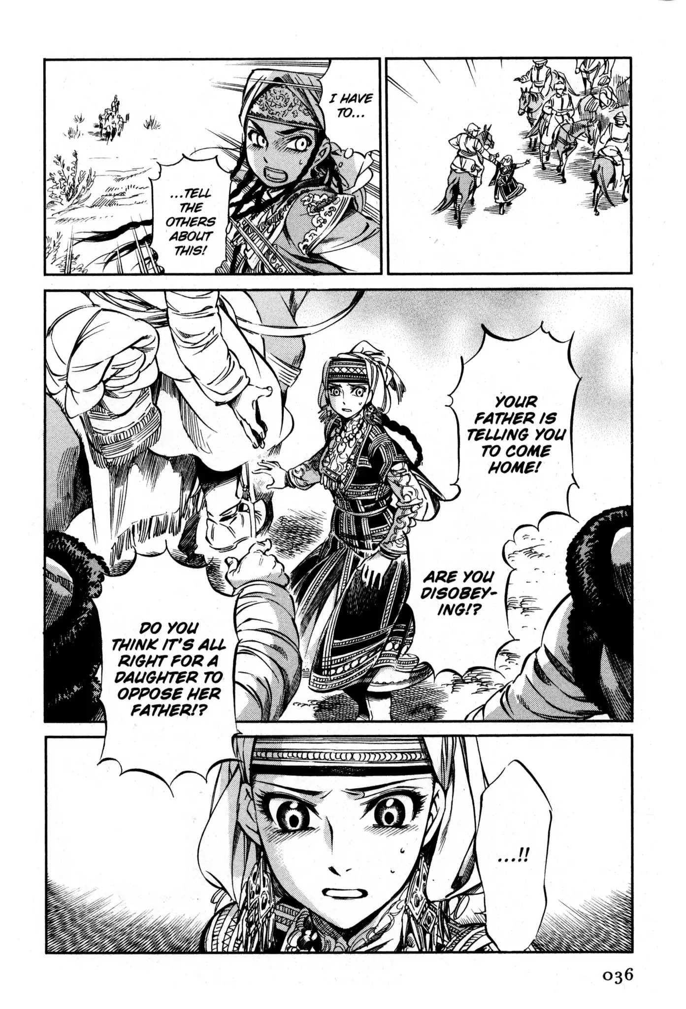 Otoyomegatari Chapter 7 page 15 - Chapter 7: Battle (Part 1)