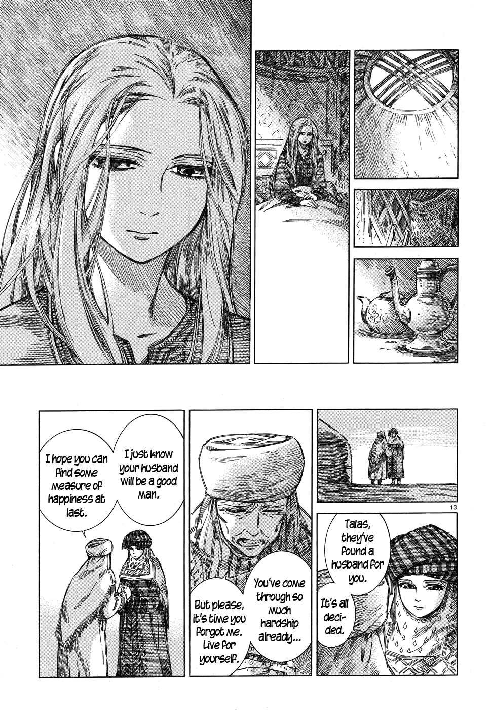 Otoyomegatari Chapter 71 page 13 - Chapter 71: In Days Since