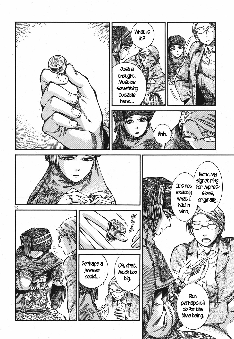 Otoyomegatari Chapter 72 page 10 - Chapter 72: Vows