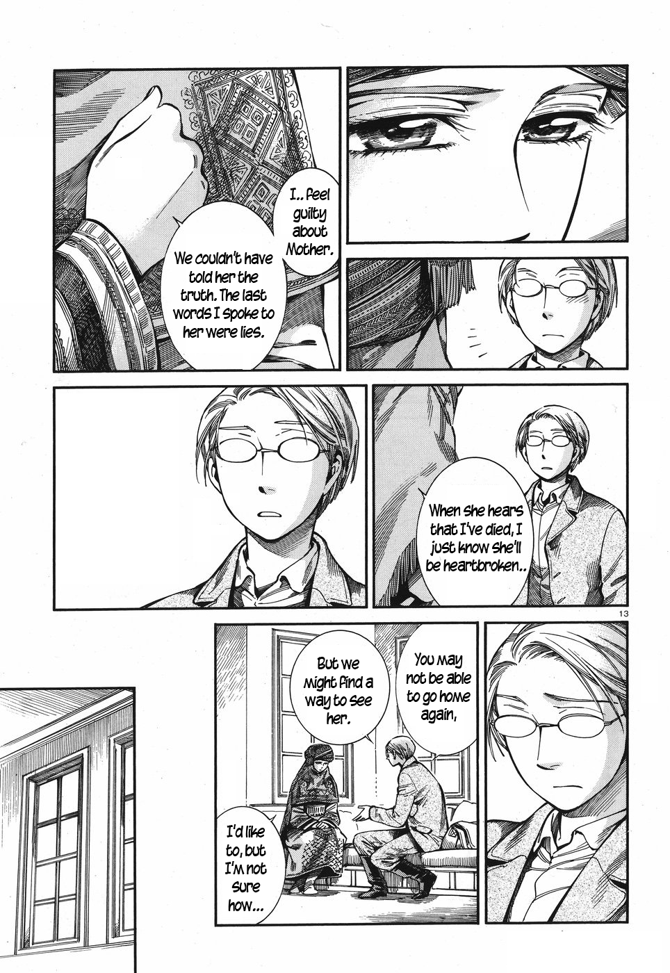 Otoyomegatari Chapter 72 page 13 - Chapter 72: Vows