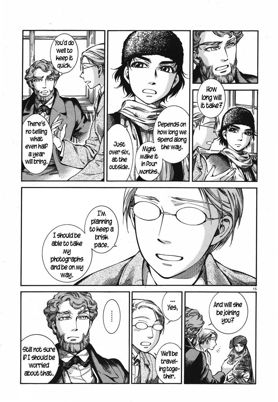 Otoyomegatari Chapter 72 page 15 - Chapter 72: Vows